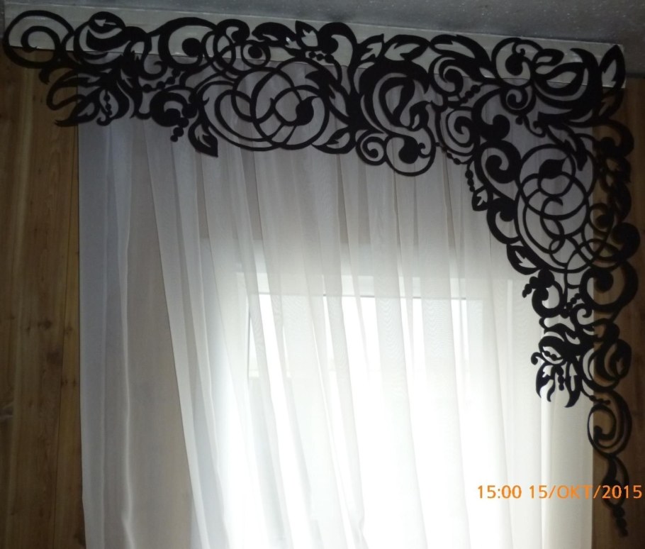 Карнизы для штор в стиле Барокко