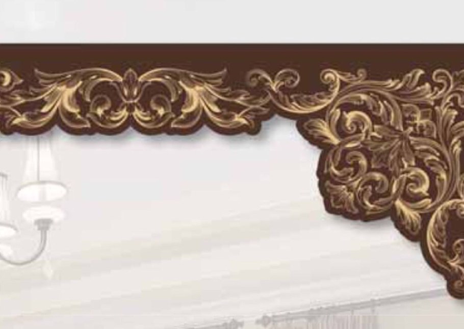 Резные ажурные ламбрекены