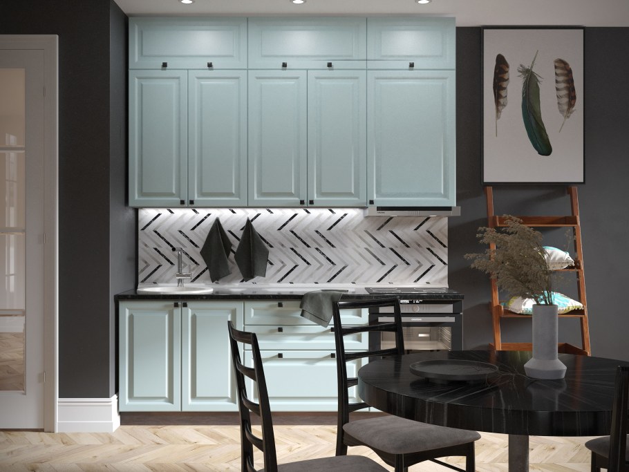 Шкаф многофункциональный Ницца Галифакс табак