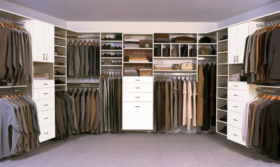 Ковролин в гардеробной