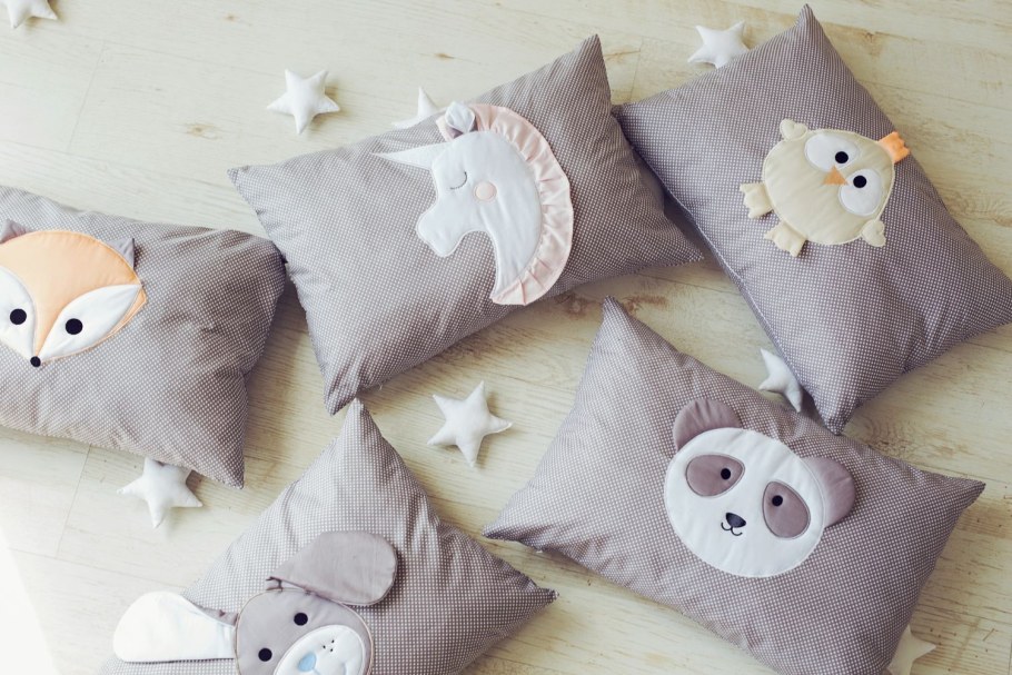 Подушки в виде животных