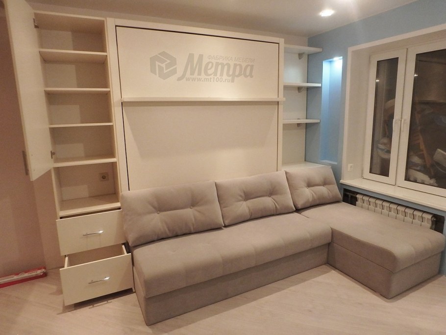 Кровать стенка трансформер Мерфи