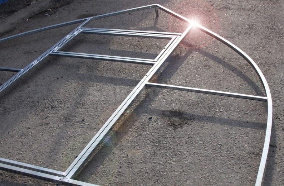 Сварной каркас теплицы