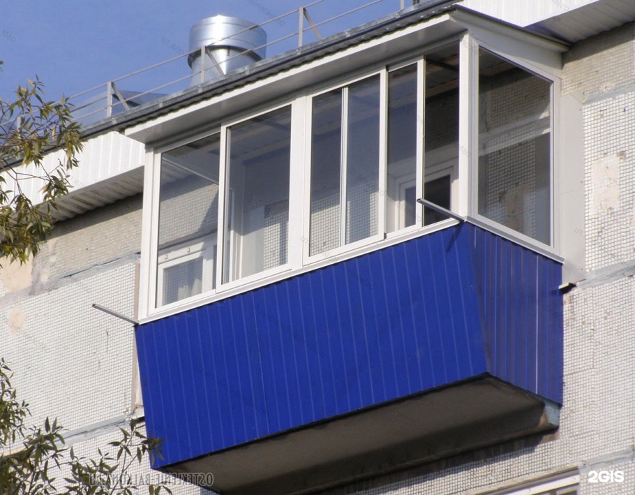 Остекление балконов Kaleva