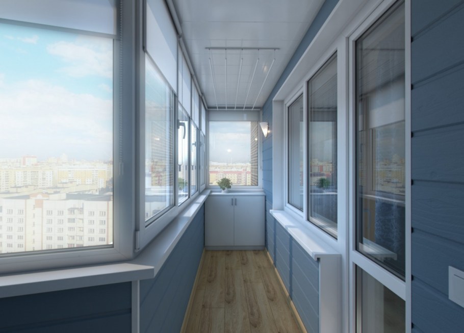 Безрамное остекление французского балкона