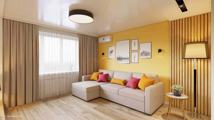 Комната до ремонта