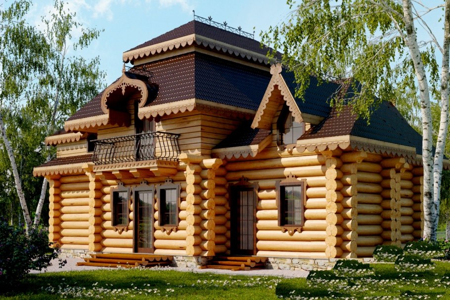 Сруб изба Терем