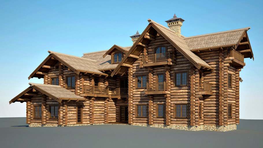 Крестьянская изба 18 века в России