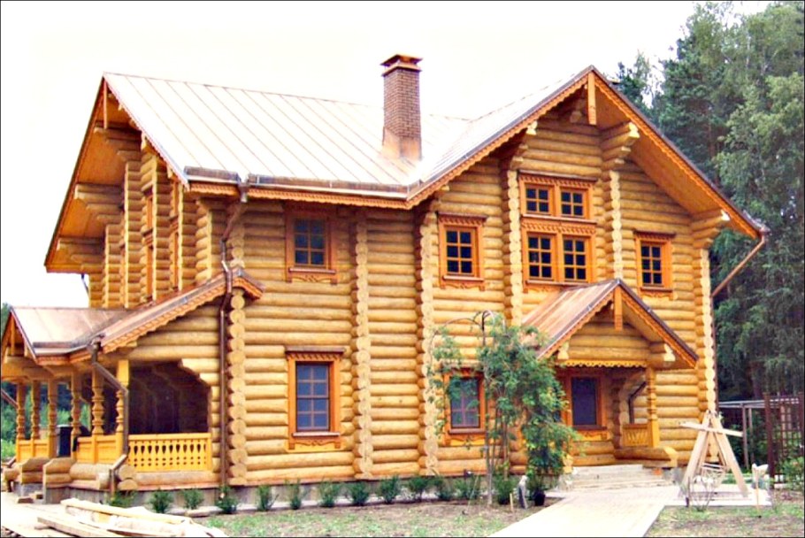 Деревянное зодчество древней Руси сруб