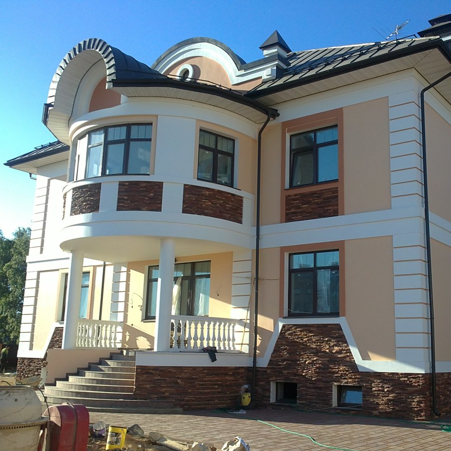 Отделка коттеджей