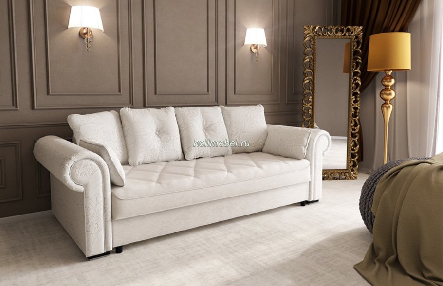 Черно серый диван