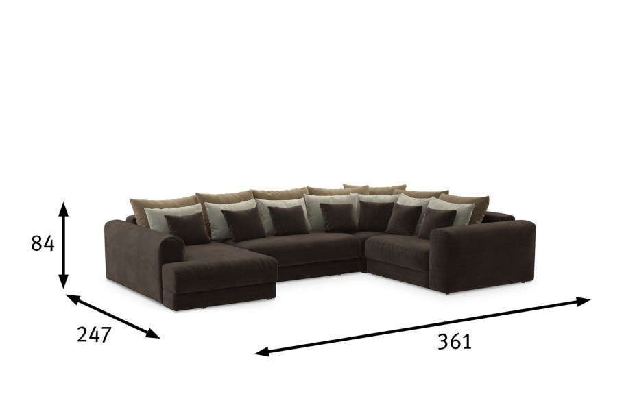 Диван Мэдисон угловой диван кровать хофф