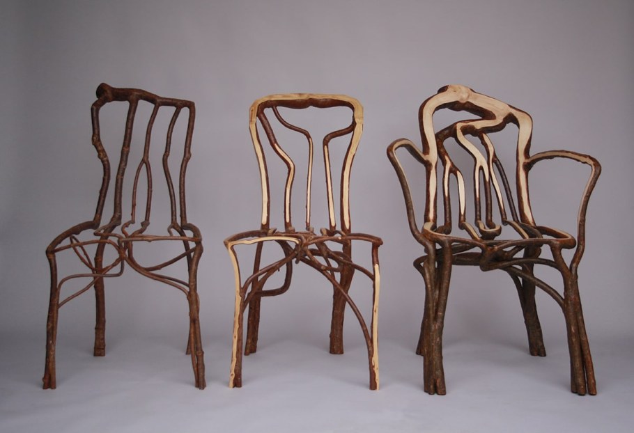 Гэвин Монро выращивает мебель