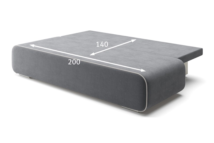 Диван уно (142x200), экокожа