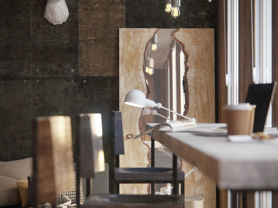 Клоуз ап интерьер