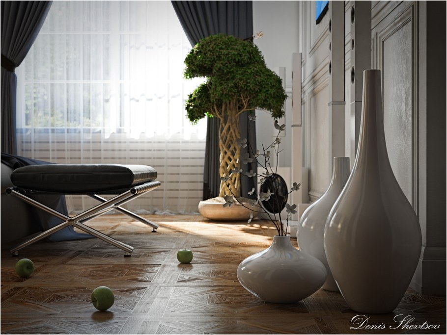 Интерьер Vray для 3d Max