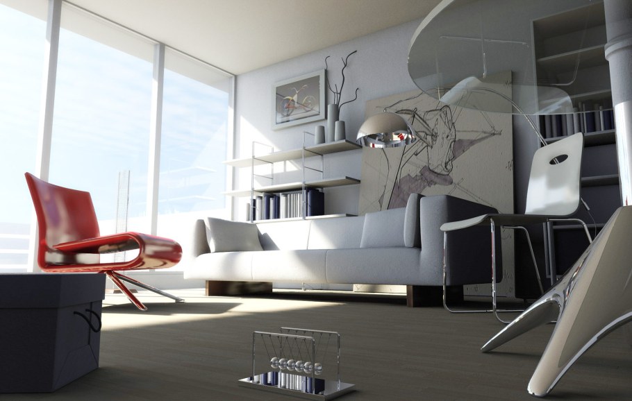 Atlantis визуализация интерьера