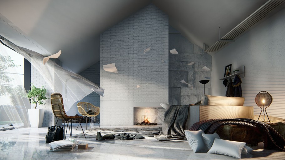 Ракурс интерьера