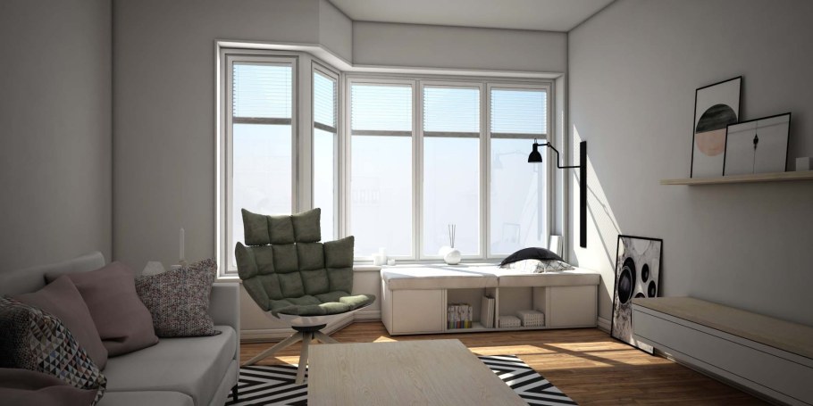 Интерьер 3д Макс рендер Vray