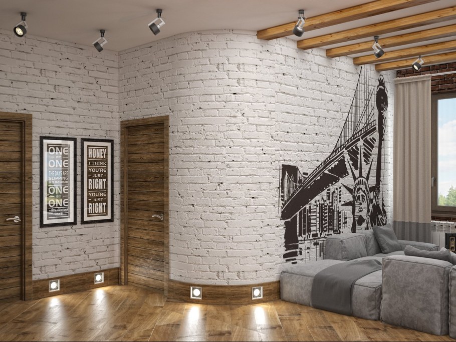 Кухня в хрущевке 6 кв.м лофт