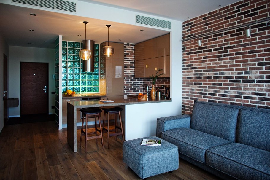 Квартира студия лофт 30 кв