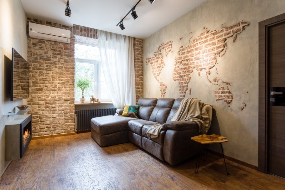 Отделка лофт