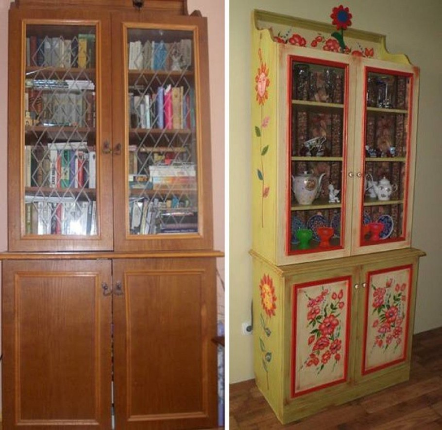 Преобразить старый шкаф