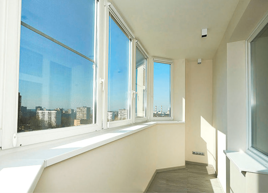 Отделка лоджии