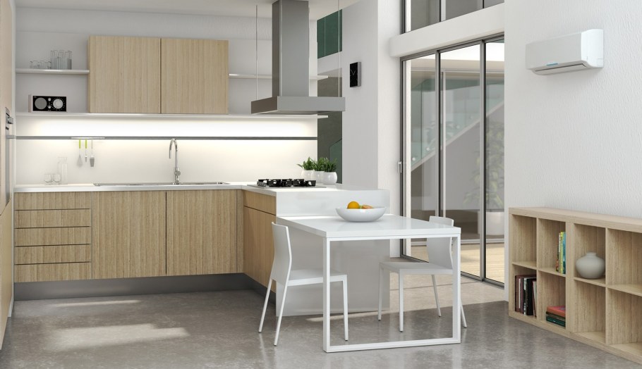 Кондиционер встроенный в кухню