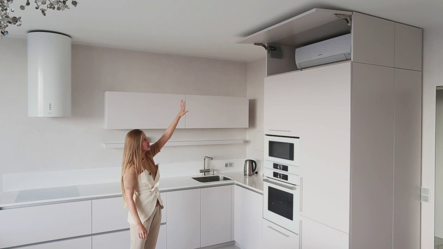 Кондиционер в шкафу