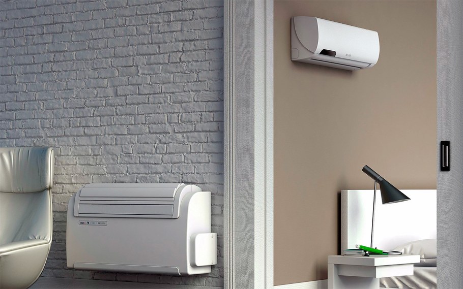 Кондиционер в интерьере кухни