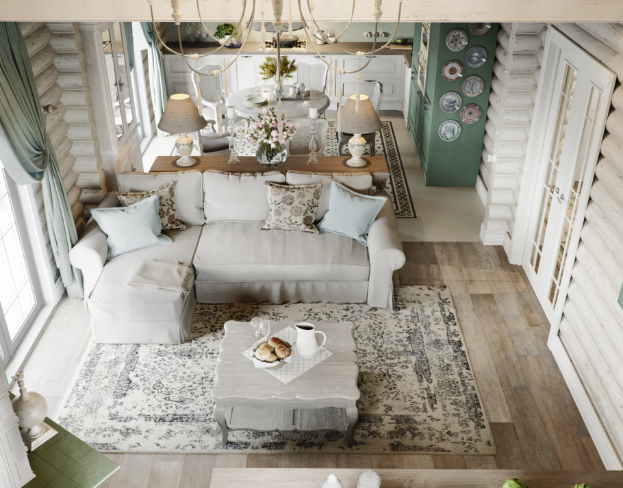 Стиль Прованс на даче