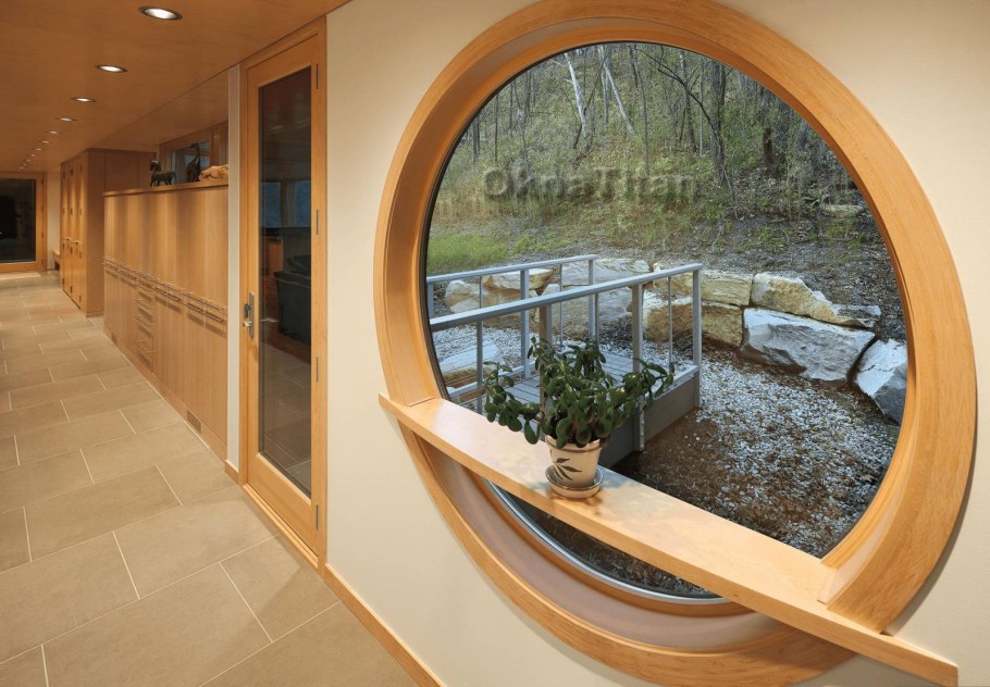 Круглые пластиковые окна