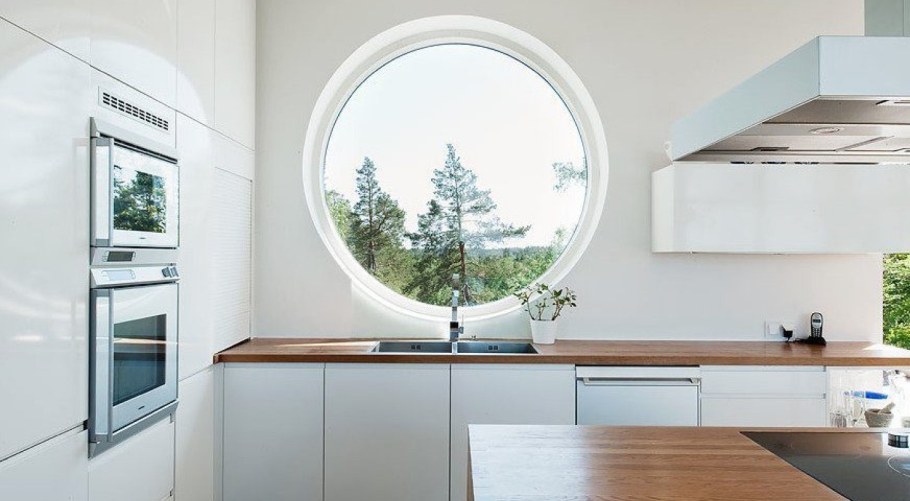 Круглые окна Rehau