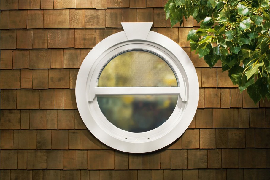 Круглое окно в интерьере