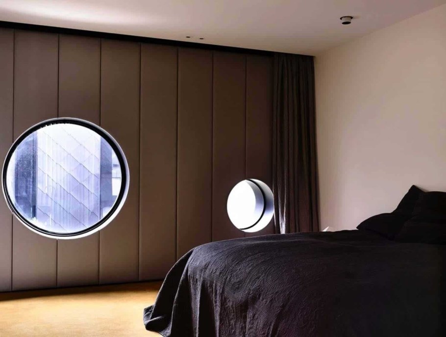 Круглое окно Рехау