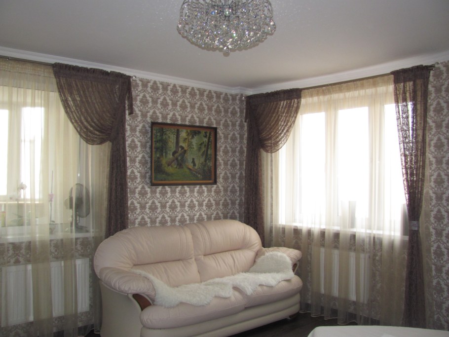 Шторы в маленькую спальню