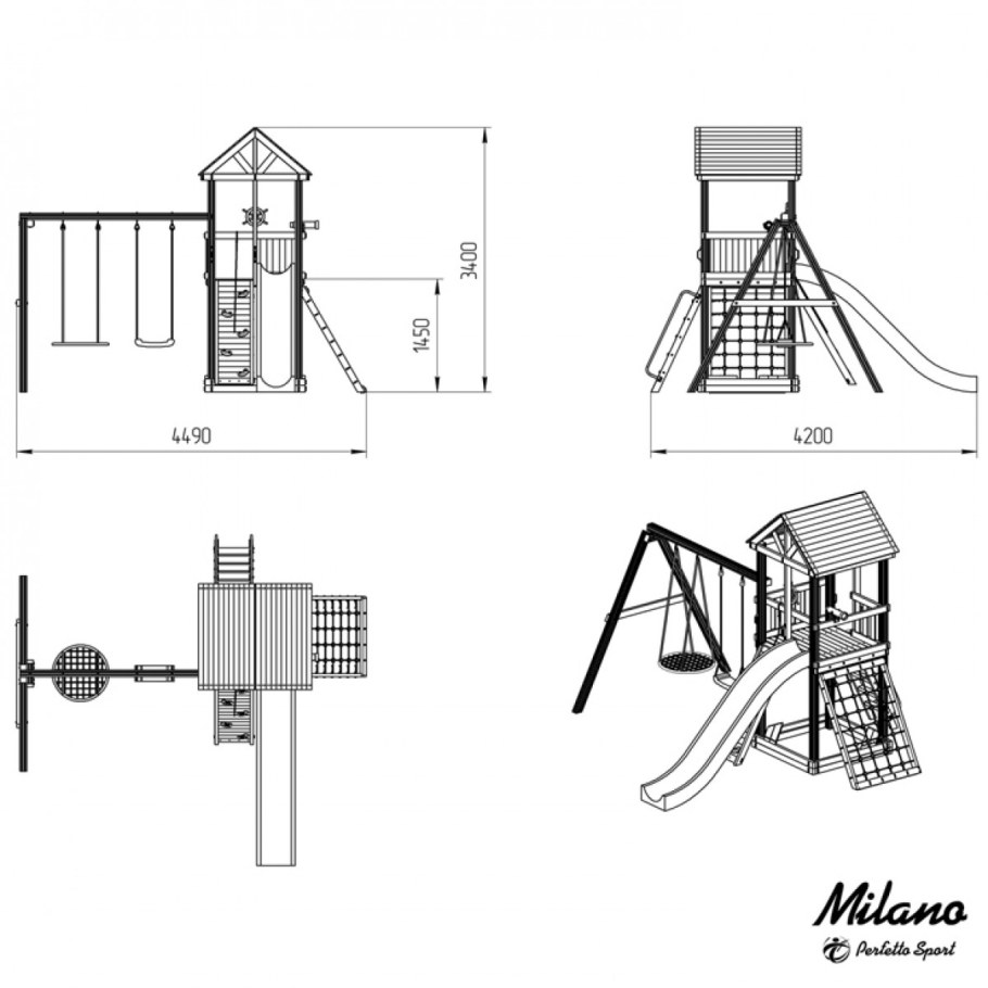 Воркаут площадка план сверху