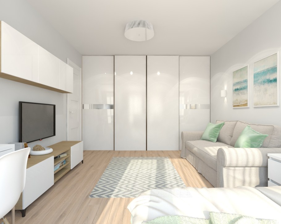 Интерьер хрущёвки 2 комнаты