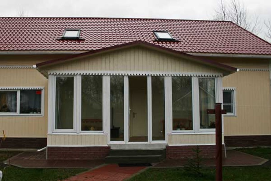 Нарудняяотделка веранды