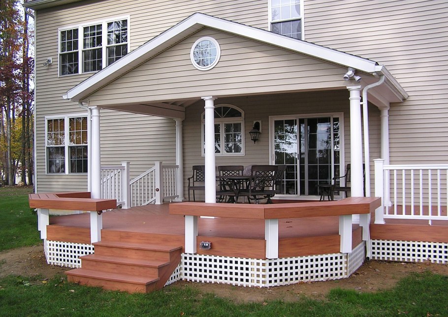 Отделка веранды