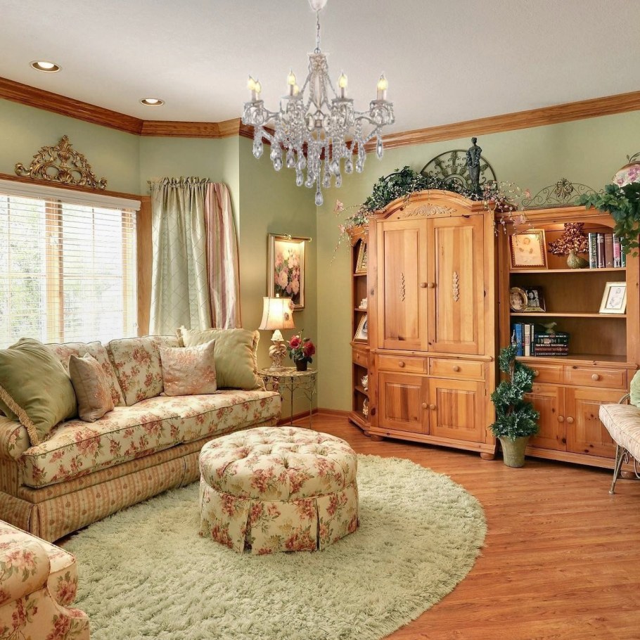 Уютная гостиная в квартире