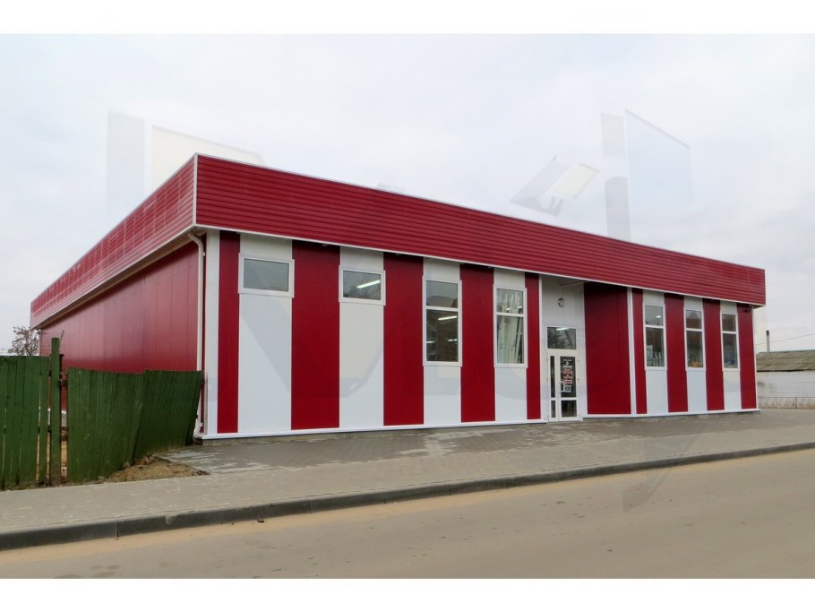 Магазин из сэндвич панелей 600 кв.м.