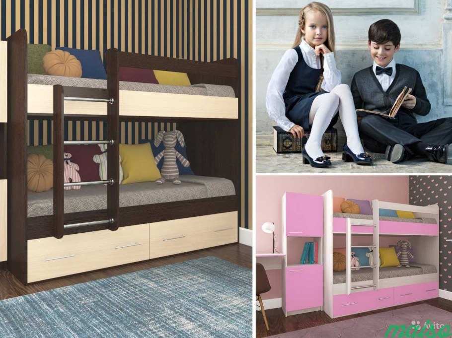 Кровать двухъярусная Лаворо