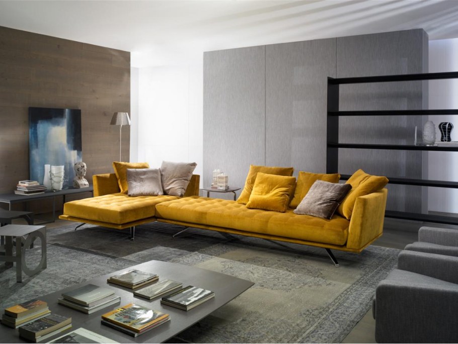 Современные модные диваны для гостиной