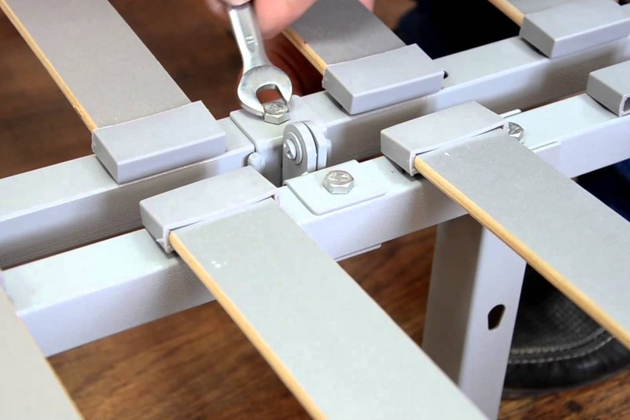 Схема сборки выкатного дивана