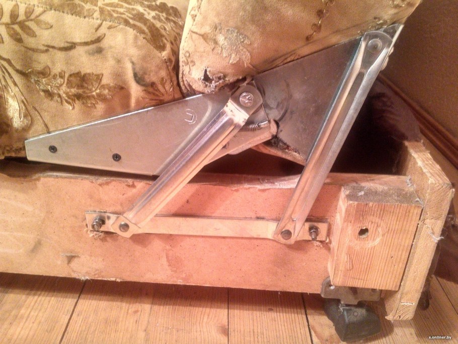 Диван трансформации клик-кляк схема