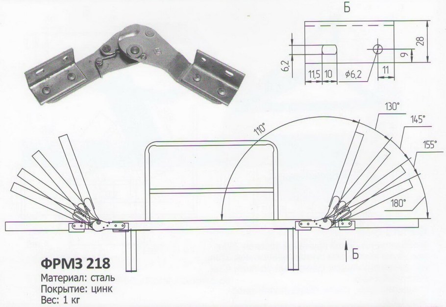 Седафлекс 10 м механизм трансформации