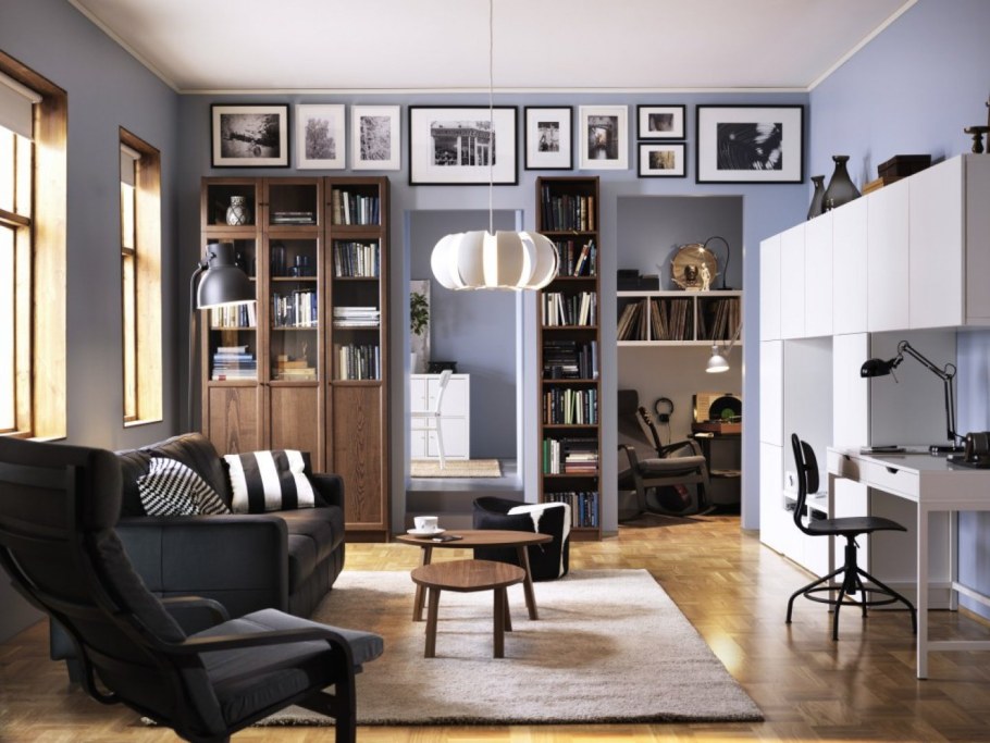 Билли гостиная икеа