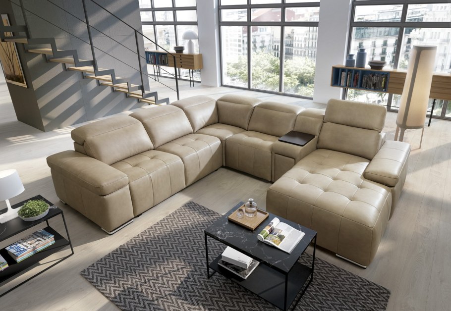 Модульный диван Манхеттен полукруглый